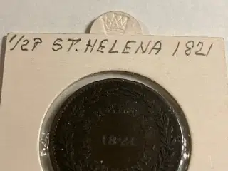 1/2 Penny St. Helena 1821