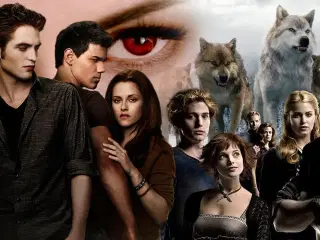 Twilight saga 1 til 4