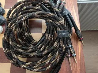 Hi-Fi højttalerkabel 2x2 meter