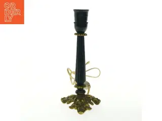 Guldbelagt bordlampe (str. H. 25 cm)