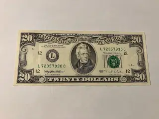 20 Dollars USA 1995