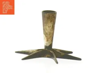 Vintage metal lysestage (str. Ø 7 cm)