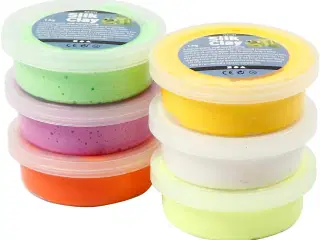 Silk Clay®, forårsfarver, 6x14g/ 1 pk.