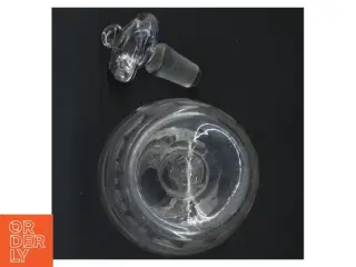 Glaskaraffel med prop (str. 24 x 9 cm)
