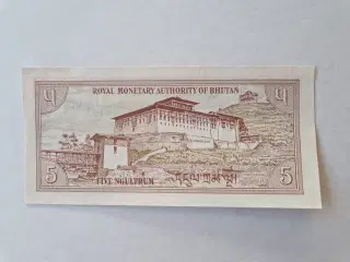 5 Ngultrum Bhutan