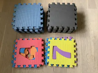 Skum legeplader  36+8 stk. 