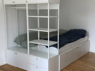 Ikea PLATSA sengestel m. madras 