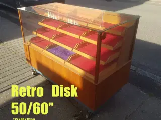 Retro BUTIKS Disk     glas...