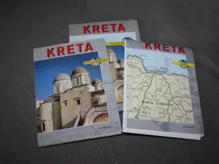 Kreta og De græske øer med kort