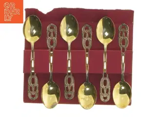 Dessertskeer med dekorative håndtag (str. 6 stk 9,5 cm)