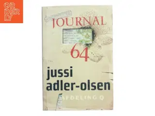 Journal 64 af Jussi Adler-Olsen (Bog)