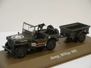 Willys MB Jeep + Bantam T3 trailer 1:43