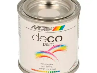 Motip Deco Ral 9010 Mat Hvid 100ml dåse