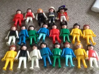 21 Playmobil figurer