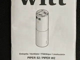 Emhætte Witt Piper W2