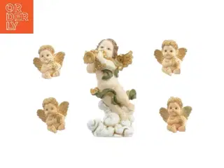 Engle figurer med vinger (str. 12 & 4,5 cm)