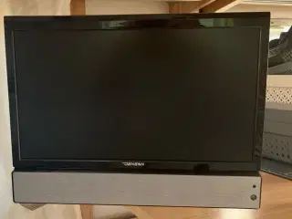 TV 48cm, 2xHDMI, DVD og drejearm