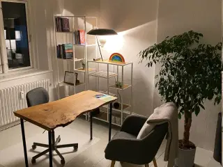 Ideelt til klinik eller aftenskole.