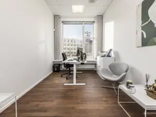 Kontorlejemål på 572 m² eller flere samlet