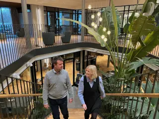 Meget flotte kontorpladser i et gennemført kontorhotel. med mange gode fællesfaciliteter