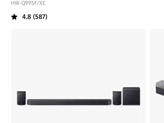 Sindssyg Samsung soundbar 