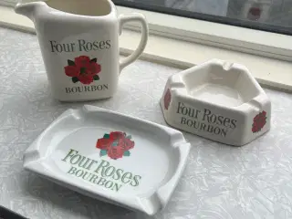 Four Roses Bourbon keramik sæt