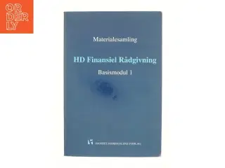 HD Finansiel Rådgivning, Basismodul 1, handelshøjskolens forlag