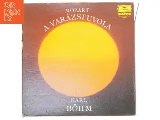 Mozart A Var&#225;zsfuvola LP fra Hungaroton
