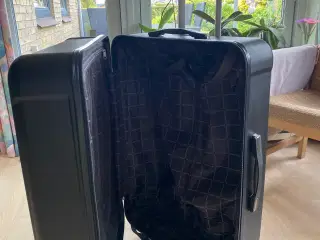 Sort aluminiums kuffert