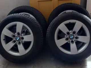 BMW fælge 16" med gode Continental vinterdæk