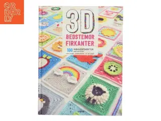 3D firkanter : 100 hækleopskrifter på firkanter med 3D-effekt af Caitie Moore (Bog)