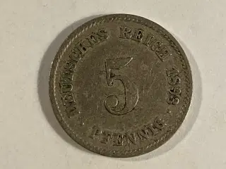 5 Pfennig Germany 1893