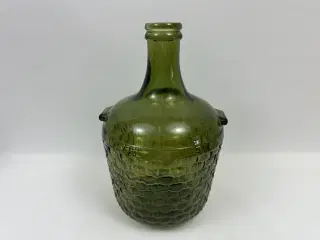 Stor grøn flaske (vintage)