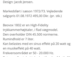 B&O højtalere 