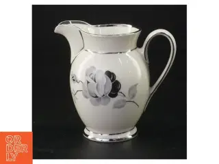 Kande med blomstermotiv fra Københavns Porcellains Maleri (str. 11 x 8 cm)