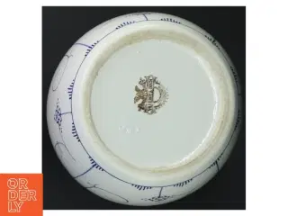 Musselmalet porcelænskrukke med låg fra Villeroy & Boch (str. 16 cm)
