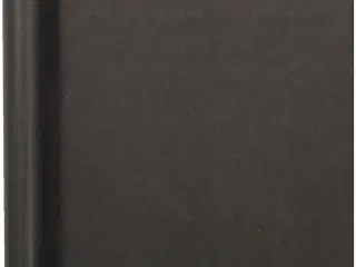 Elegant sort gavepapir 50 cm x 5 m - 60 g kvistkvalitet