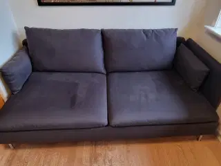 Mørkegrå Ikea Söderhamn 3 personers sofa