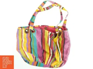 Stribet taske (str. 35 cm)