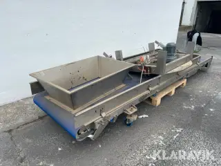 Transportbånd Conveyor Lines LTD oscillating Belt conveyor