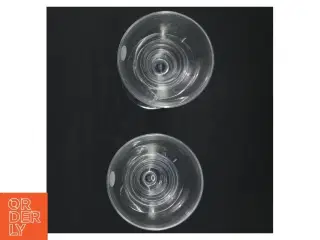 To cocktailglas i krystal (str. 19 cm)