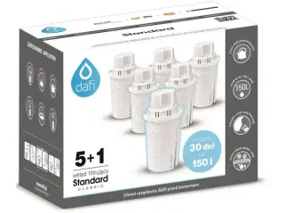 Vandfilter til kande Dafi Classic 5+1 (kulfilter)