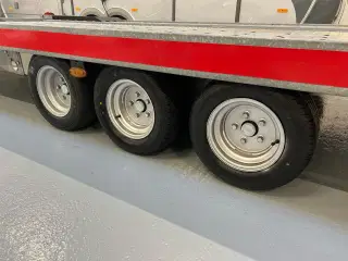 3-akslet autotrailer, 3500 kg totalvægt