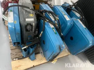 Slangeruller olie Orion 7 styk