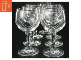 7 kraftige Vinglas (str. Ø 7x13,5 cm)