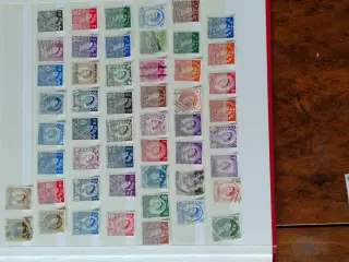 Queen Elizabeth ll samling frimærker