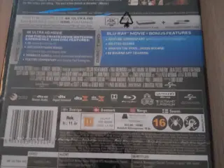 4k bluray film sælges 