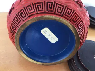Gammel kinesisk vase