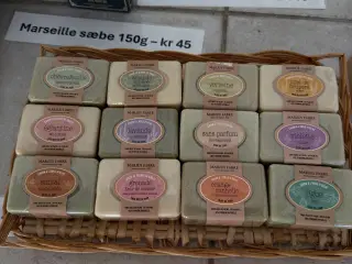 5 100g Marius Fabre Marseille Sæber fra Frankrig 