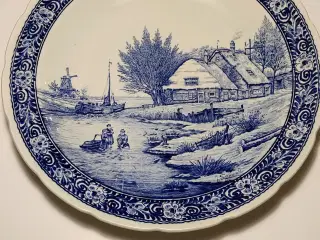 Delfts porcelænsfad
